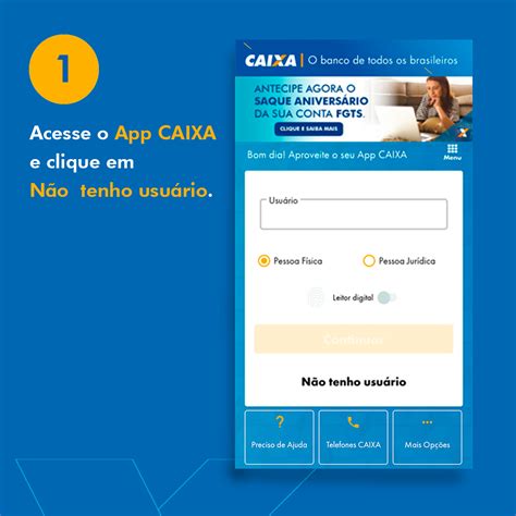 App CAIXA e Internet Baking CAIXA .